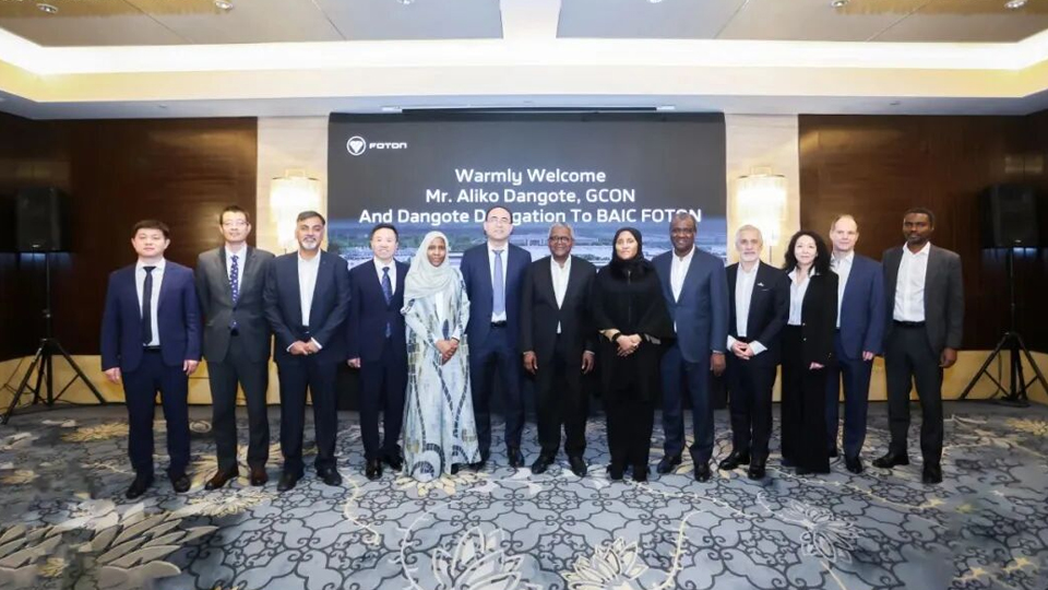 BAIC开门红 | 尊龙凯时-人生就是搏!福田为非洲尼日利亚丹格特集团交付千台订单