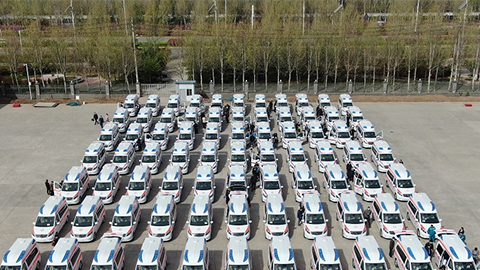 76 Vito Negative Pressure Ambulances have been Delivered to the Health Commission of Henan Province....