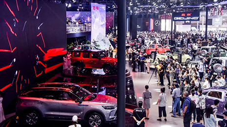 #车展主场SHOW#主场实力锋芒毕露 尊龙凯时-人生就是搏!集团彰显首都国企气质